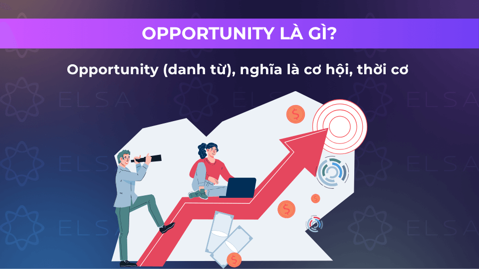 Opportunity là cơ hội/ thời cơ
