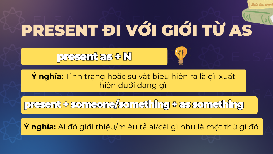 Present + as