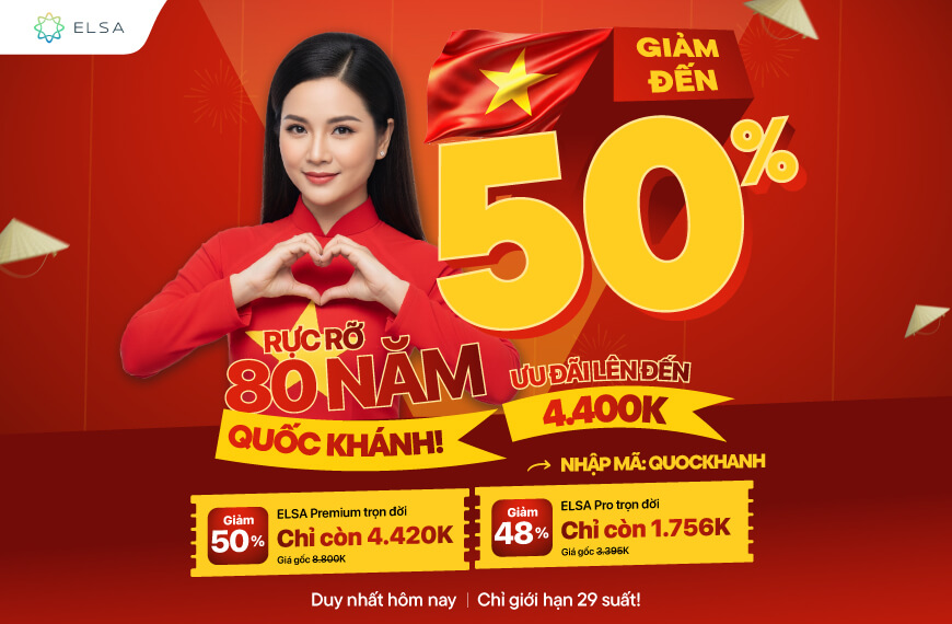 ELSA Premium Trọn Đời