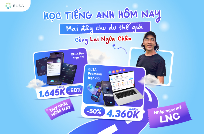 ELSA Pro Trọn Đời