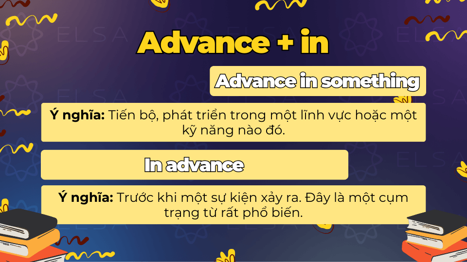 Advance + in Advance + in