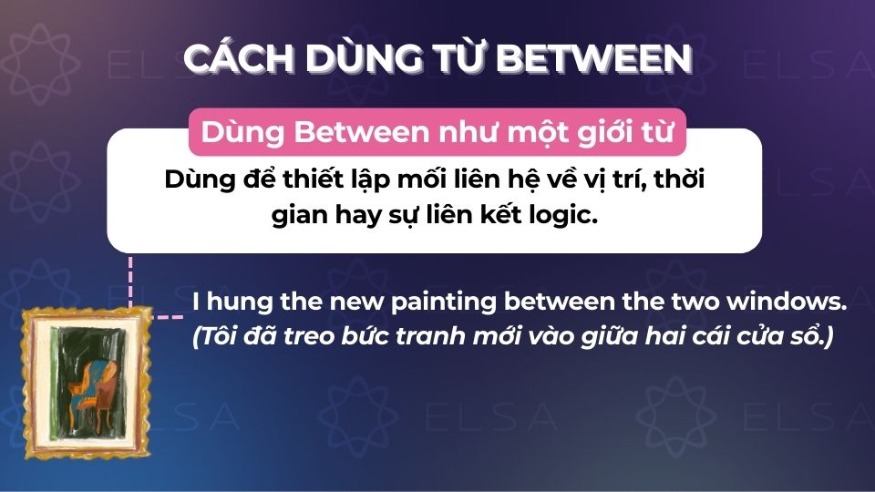 Cách dùng từ between như một giới từ Cách dùng từ between như một giới từ