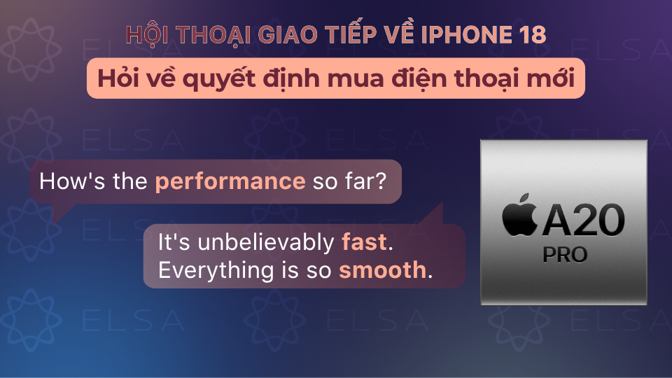 Mẫu hội thoại về quyết định mua mới iPhone 18
(Nguồn ảnh sản phẩm: Apple.com)