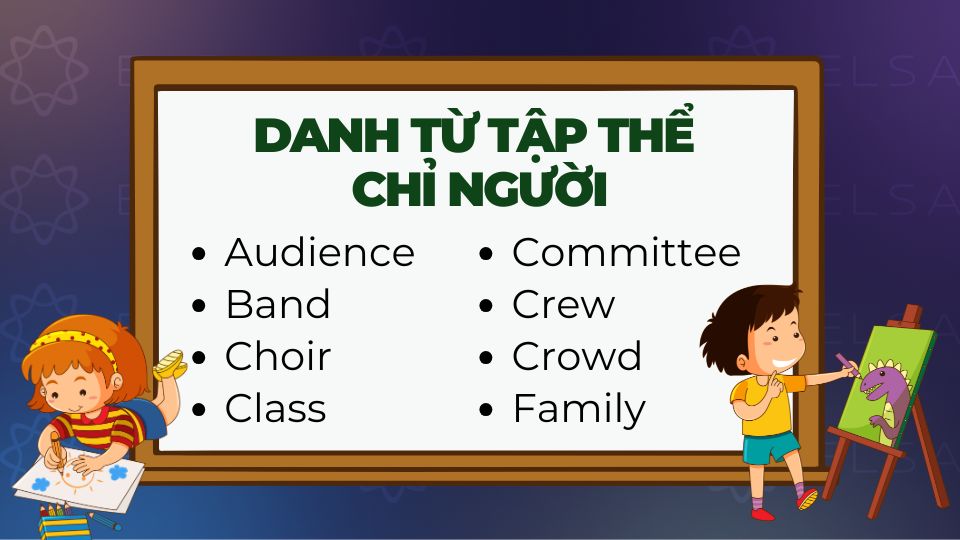 Danh từ tập thể chỉ người (Collective Noun) Danh từ tập thể chỉ người (Collective Noun)