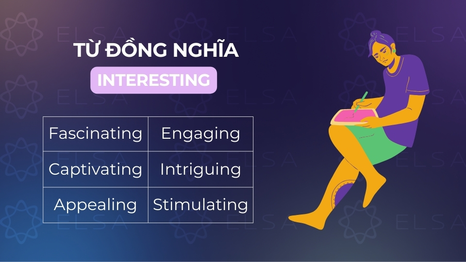 Các từ đồng nghĩa với interesting Các từ đồng nghĩa với interesting