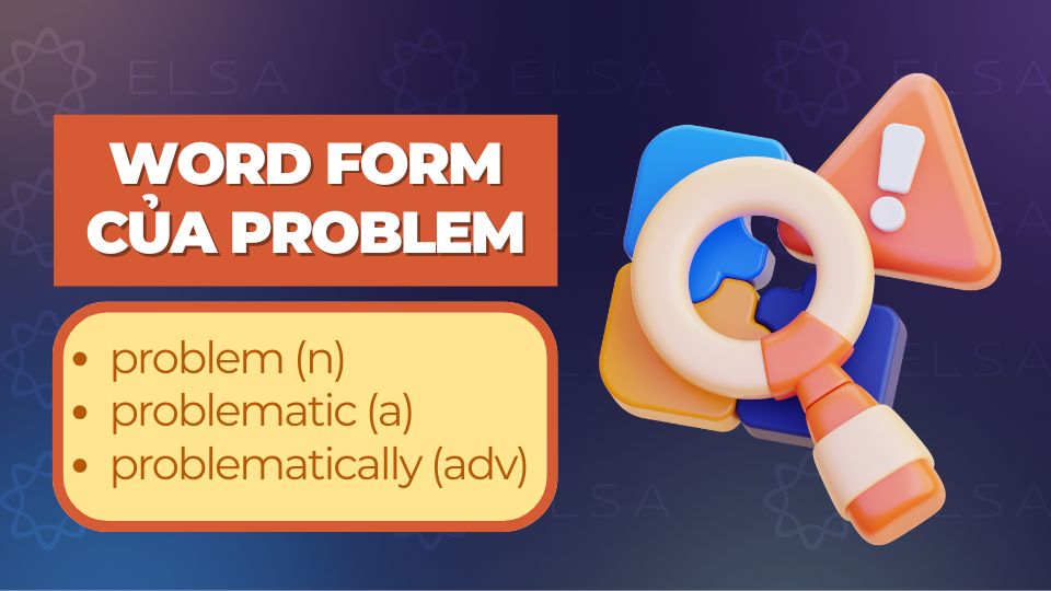 Word form của problem