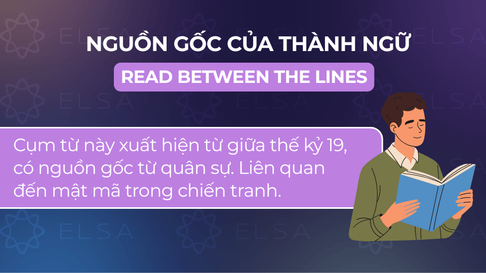 Read between the lines bắt nguồn từ các nhà ngoại giao, gián điệp và quân đội Read between the lines bắt nguồn từ các nhà ngoại giao, gián điệp và quân đội