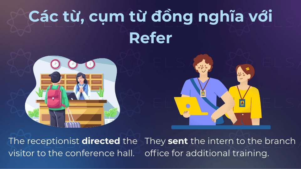 Những từ đồng nghĩa với refer sẽ giúp bạn giao tiếp thành thạo hơn Những từ đồng nghĩa với refer sẽ giúp bạn giao tiếp thành thạo hơn
