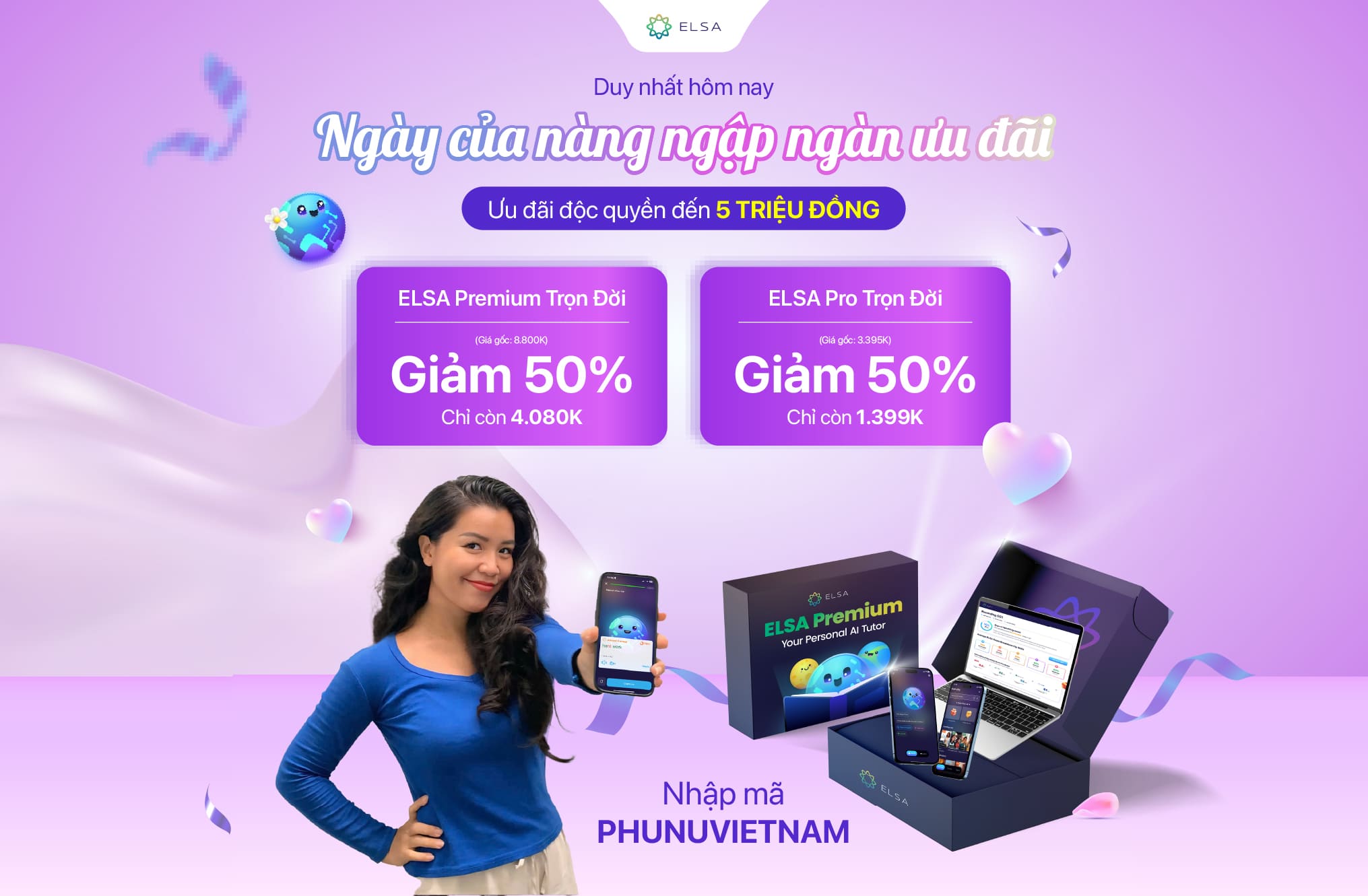 ELSA Pro Trọn Đời