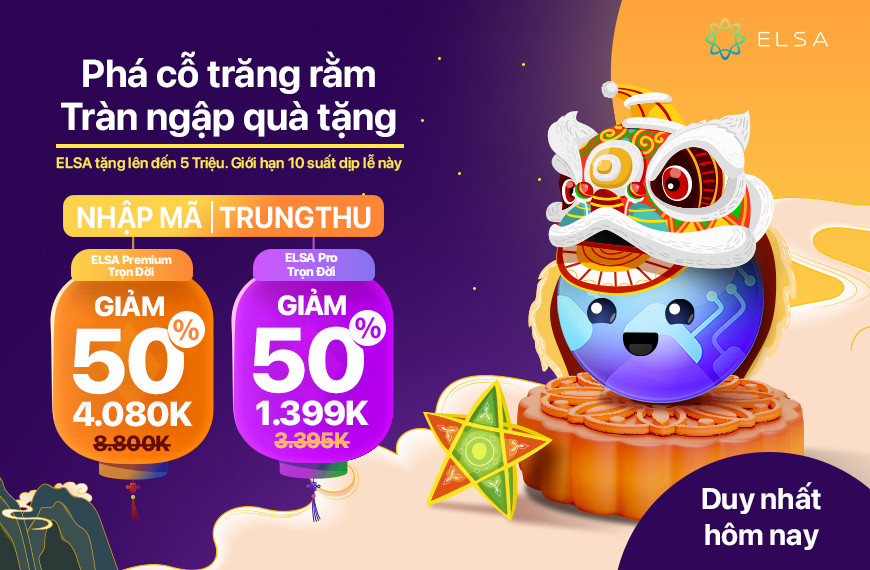 ELSA Pro Trọn Đời
