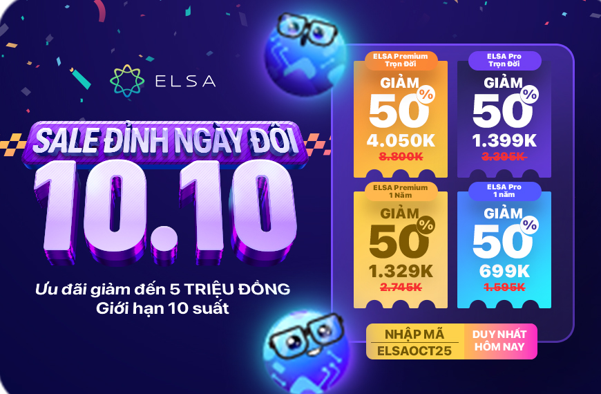 ELSA Pro Trọn Đời