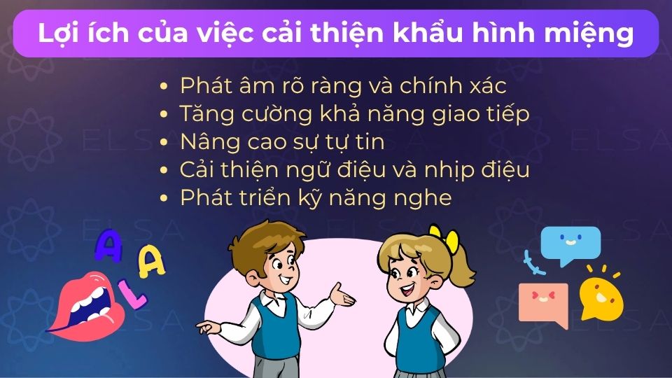 Những lợi ích của việc cải thiện khẩu hình miệng