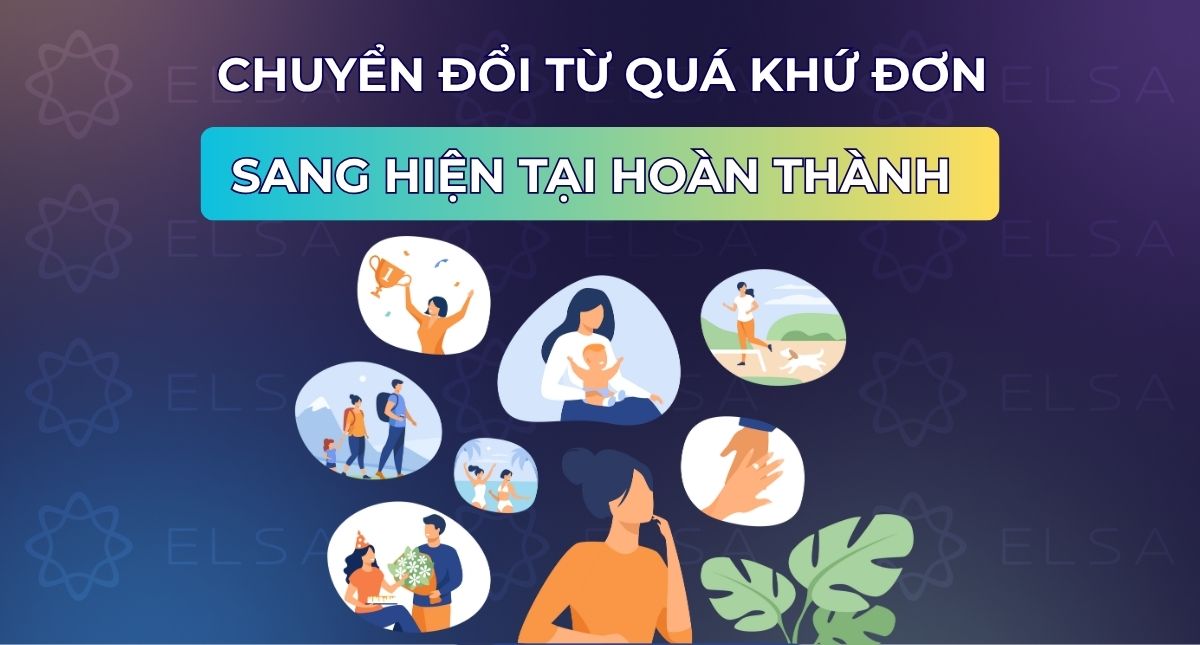 Chuyển từ quá khứ đơn sang hiện tại hoàn thành: Công thức và Bài tập