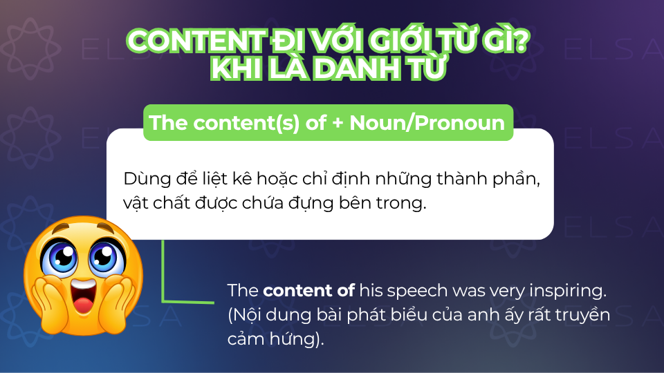Là cấu trúc quen thuộc nhất khi bạn muốn diễn tả nội dung chính của một vật hoặc một chủ đề Là cấu trúc quen thuộc nhất khi bạn muốn diễn tả nội dung chính của một vật hoặc một chủ đề