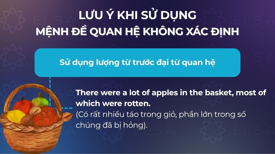 Lưu ý 3 khi sử dụng mệnh đề quan hệ không xác định