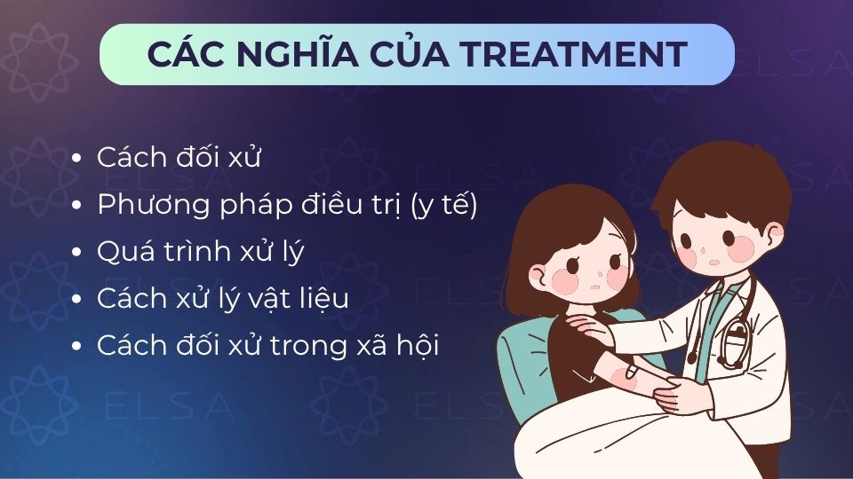 Các nghĩa của treatment