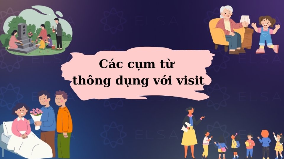 Cụm từ thông dụng với Visit Cụm từ thông dụng với Visit