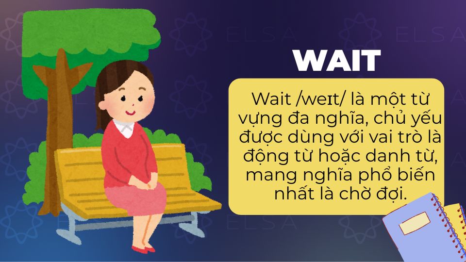 Định nghĩa Wait là gì trong tiếng Anh