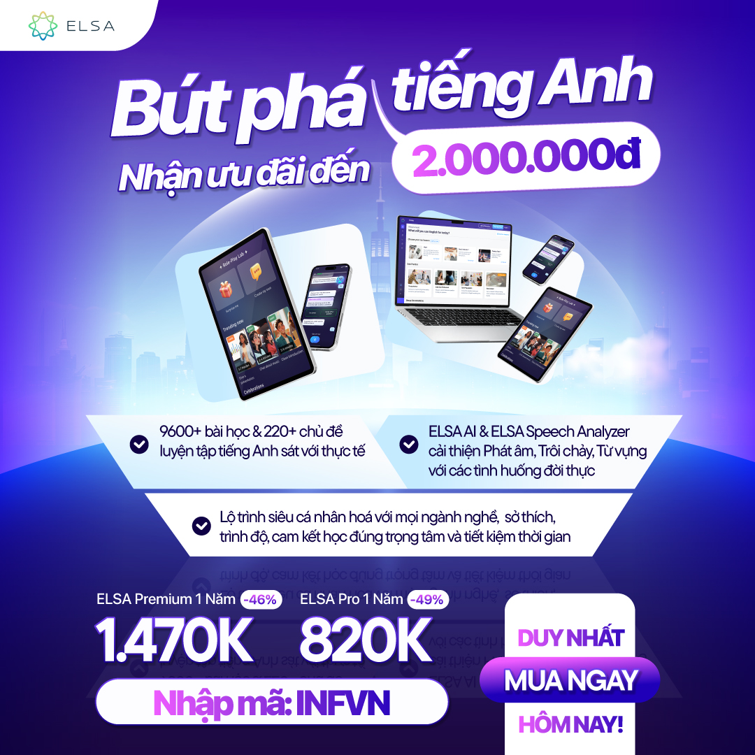 ELSA Pro 1 năm
