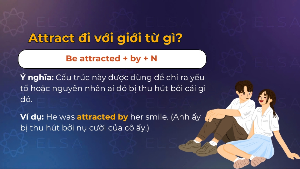 Cách dùng của cấu trúc attract by Cách dùng của cấu trúc attract by