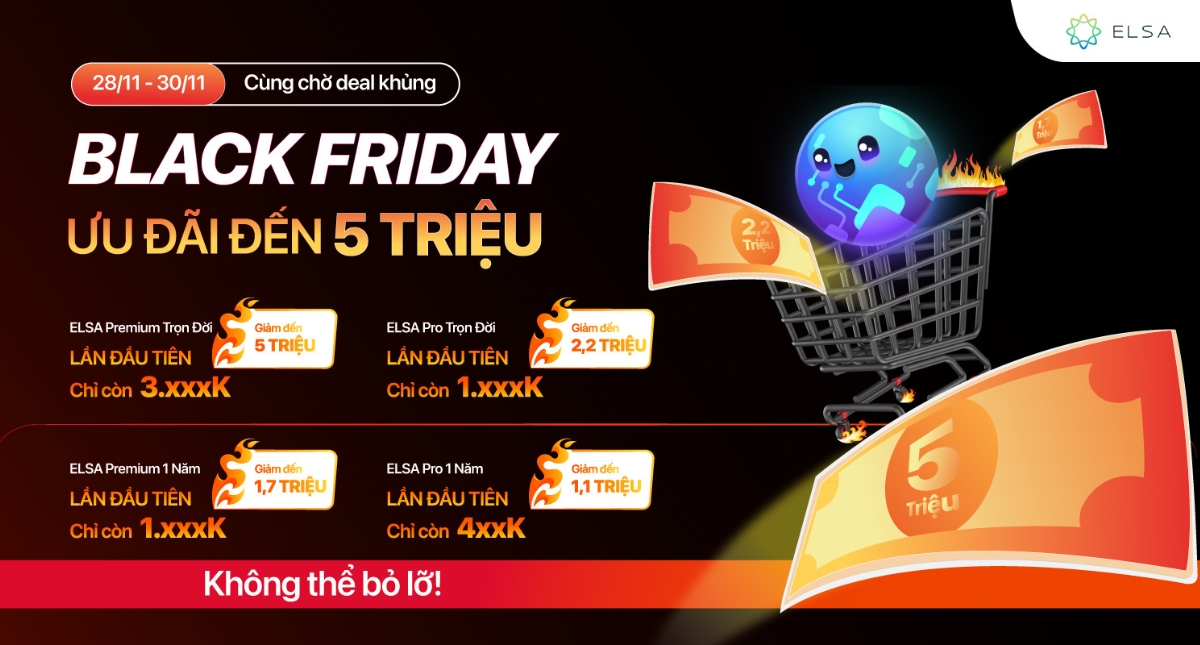 Bật Chế Độ Săn Deal – ELSA Speak sắp bùng nổ với Deal chưa từng có!