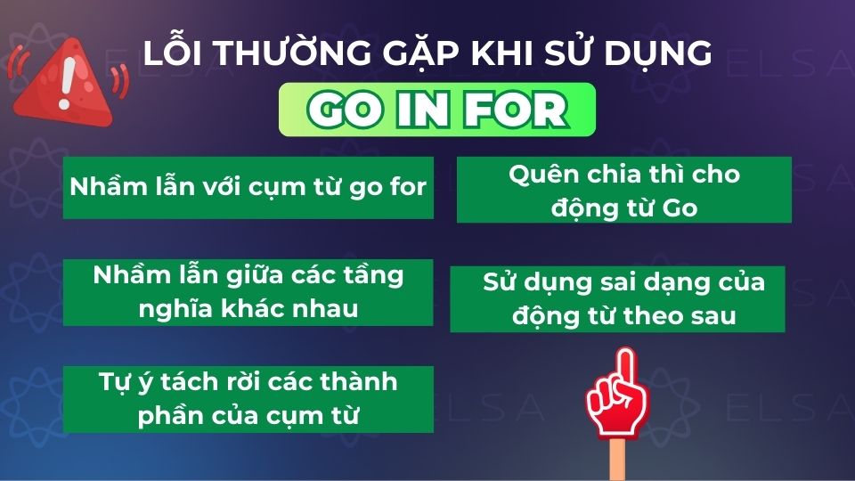 Tổng hợp 5 lỗi thường gặp khi sử dụng Go in for