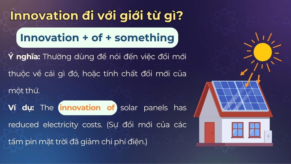 Cách dùng của cấu trúc innovation of Cách dùng của cấu trúc innovation of