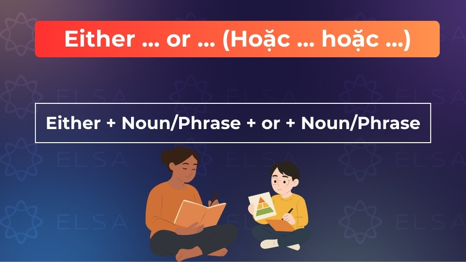 Either … or …