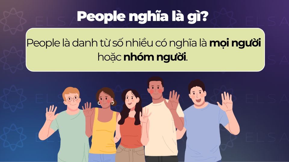 People nghĩa là mọi người