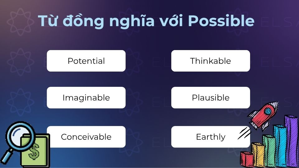 Từ trái nghĩa với possible sẽ giúp bạn tránh lặp từ Từ trái nghĩa với possible sẽ giúp bạn tránh lặp từ