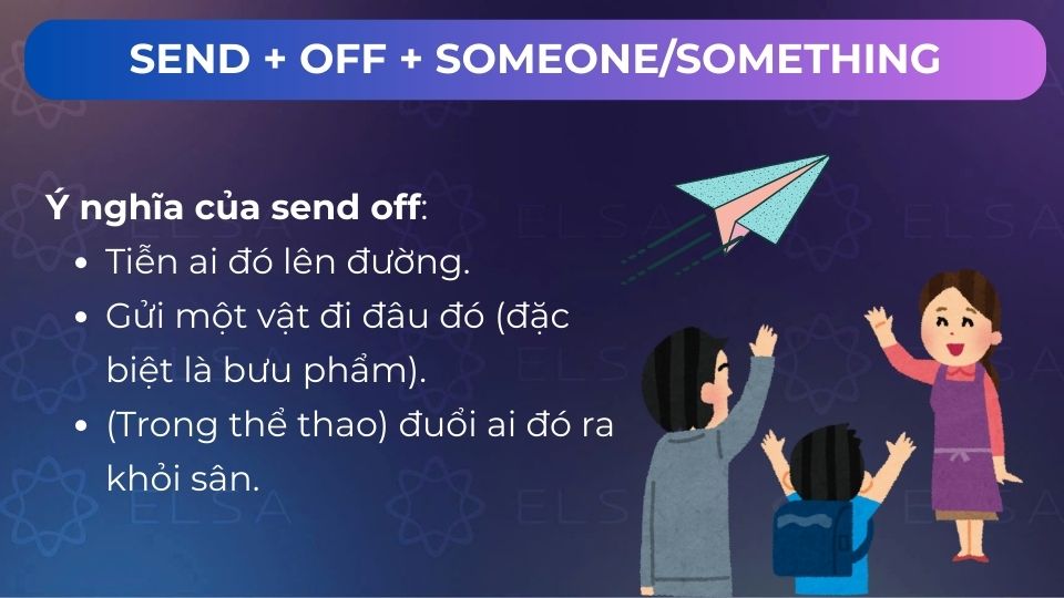 Các nghĩa của send off