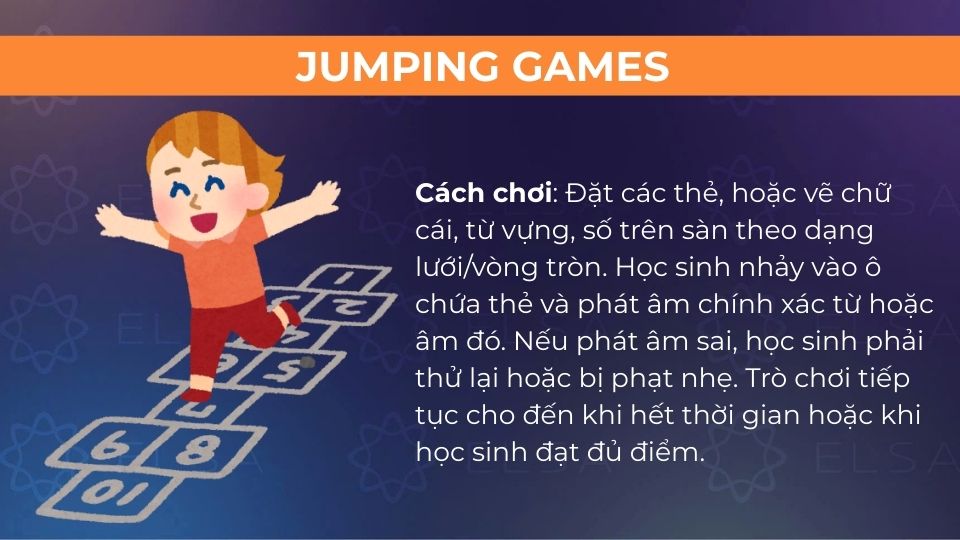 Cách chơi trò Jumping games