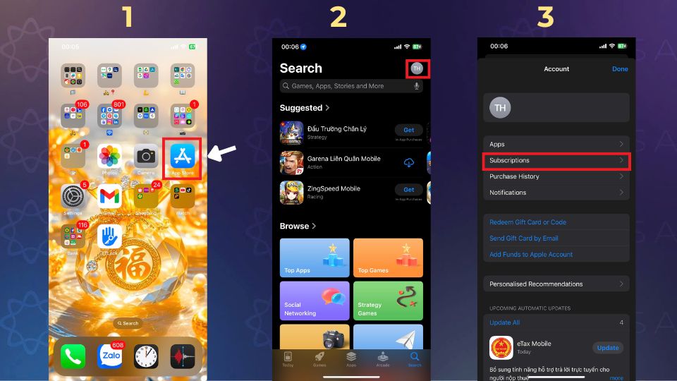 Hướng dẫn cách hủy gói học ELSA Speak qua App trên iPhone - bước 1, 2, 3 Hướng dẫn cách hủy gói học ELSA Speak qua App trên iPhone - bước 1, 2, 3
