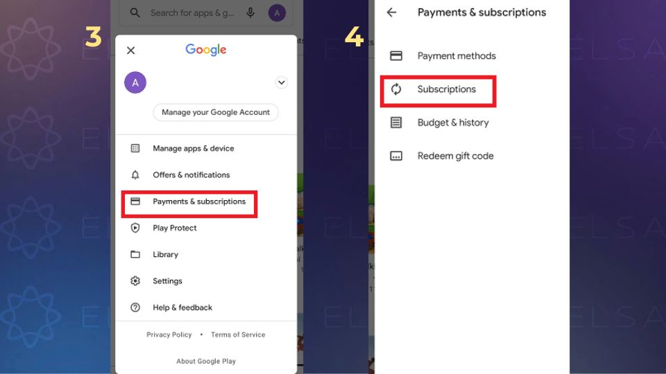 Hướng dẫn cách hủy gói học ELSA Speak qua App trên Android - bước 3, 4 Hướng dẫn cách hủy gói học ELSA Speak qua App trên Android - bước 3, 4