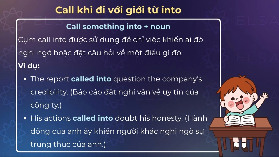 Ý nghĩa của cấu trúc call into
