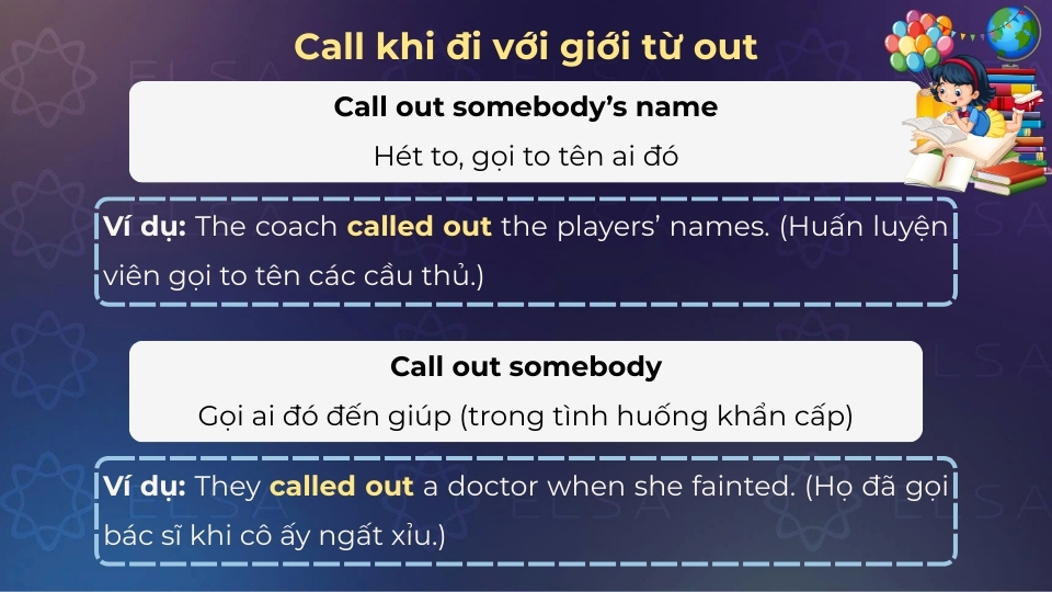 Ý nghĩa của cấu trúc call out