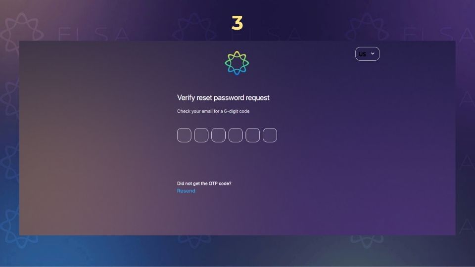 Cách lấy lại mật khẩu ELSA Speak trên web - bước 3
