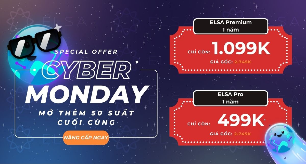 Cyber Monday 2025 – Mở 50 suất cuối cùng hôm nay!