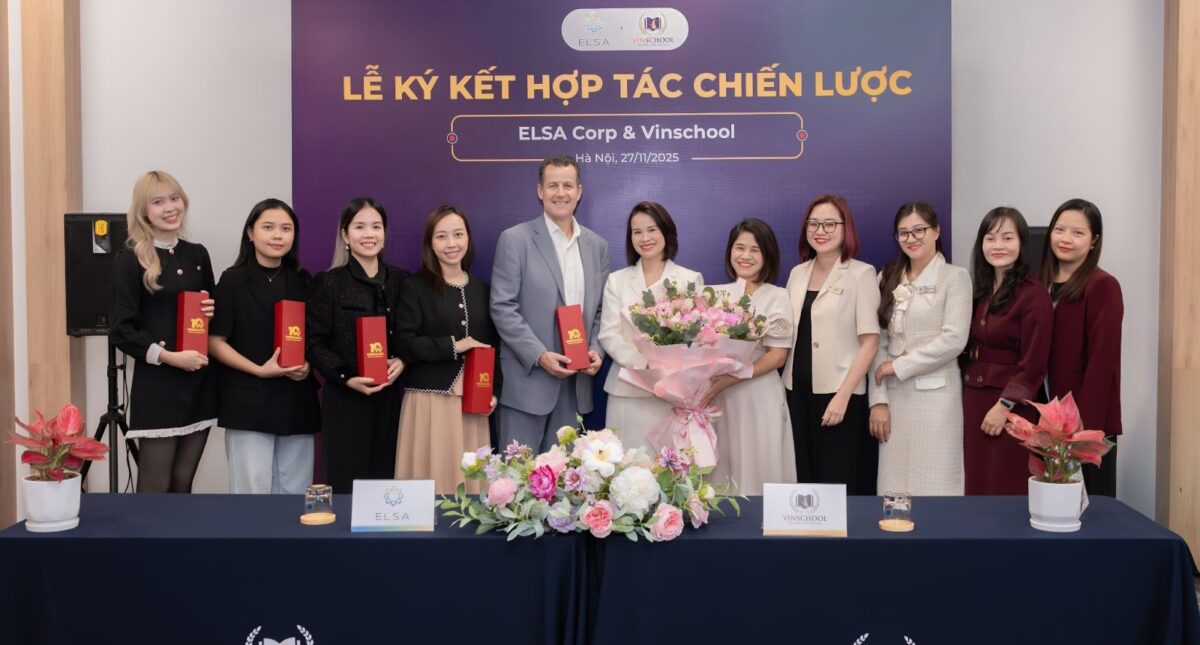 ELSA đồng hành cùng Vinschool nâng cao năng lực tiếng Anh cho giáo viên mầm non với công nghệ AI