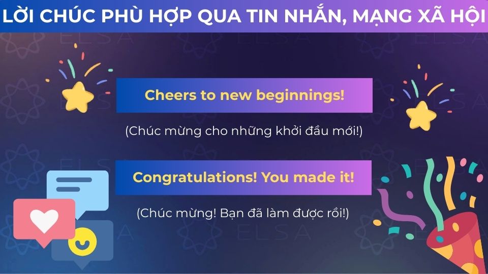 Một số lời chúc phù hợp qua tin nhắn, mạng xã hội