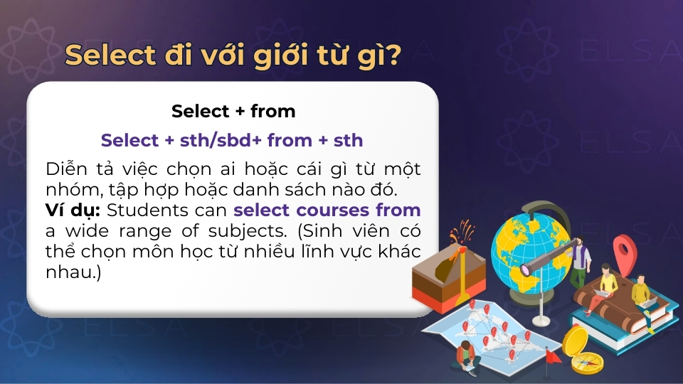 Cách dùng của cấu trúc select from