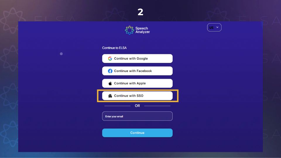 Hướng dẫn đăng ký dùng thử ELSA Speech Analyzer - bước 2