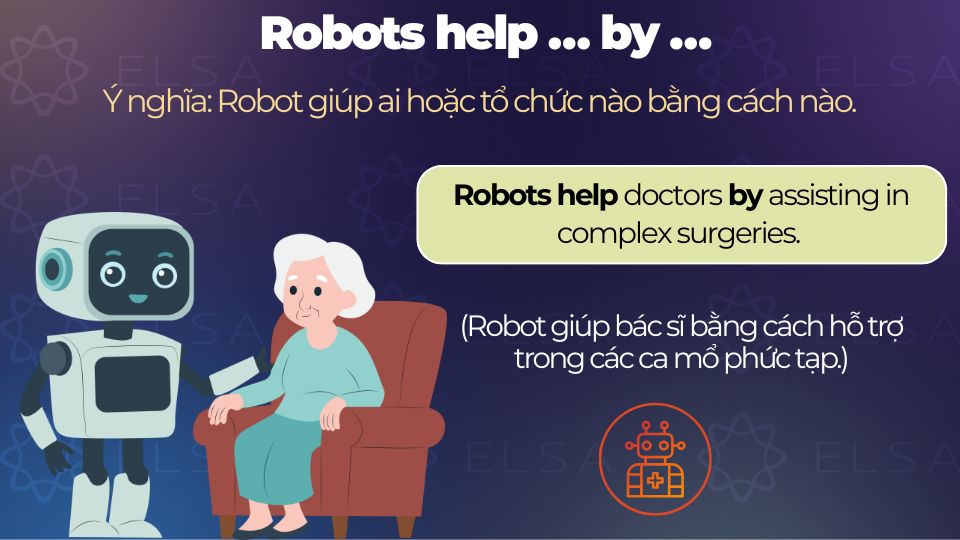 Câu ví dụ cấu trúc Robots help … by … Câu ví dụ cấu trúc Robots help … by …