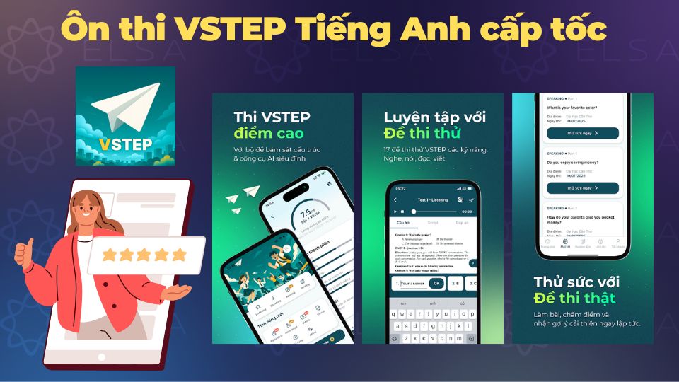 App luyện thi VSTEP miễn phí - Ôn thi VSTEP Tiếng Anh cấp tốc App luyện thi VSTEP miễn phí - Ôn thi VSTEP Tiếng Anh cấp tốc
