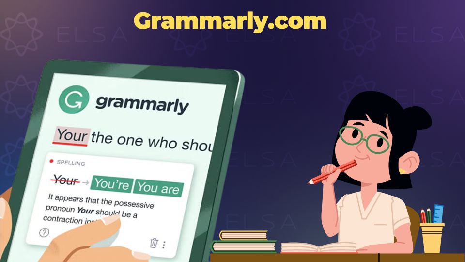 Web sắp xếp từ tiếng Anh thành câu hoàn chỉnh Grammarly.com