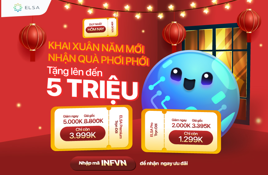 ELSA Pro Trọn Đời