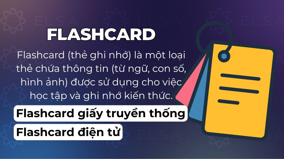 Cấu trúc tiêu chuẩn của một Flashcard bao gồm 2 mặt Cấu trúc tiêu chuẩn của một Flashcard bao gồm 2 mặt