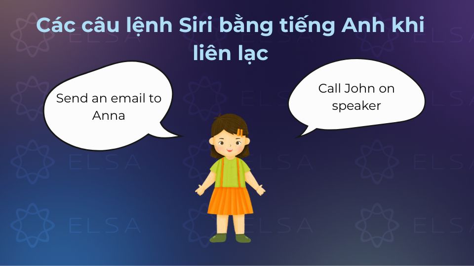 Các câu lệnh Siri bằng tiếng Anh khi liên lạc cần thiết trong cuộc sống