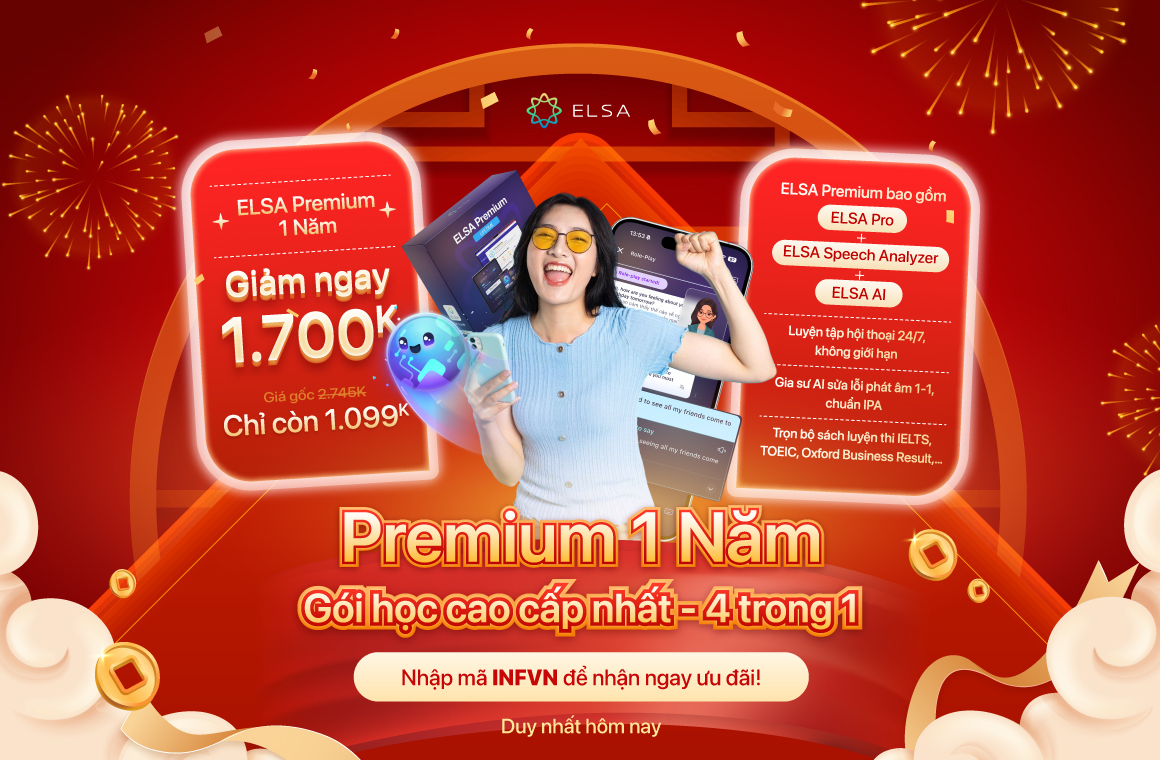 ELSA Premium 1 năm