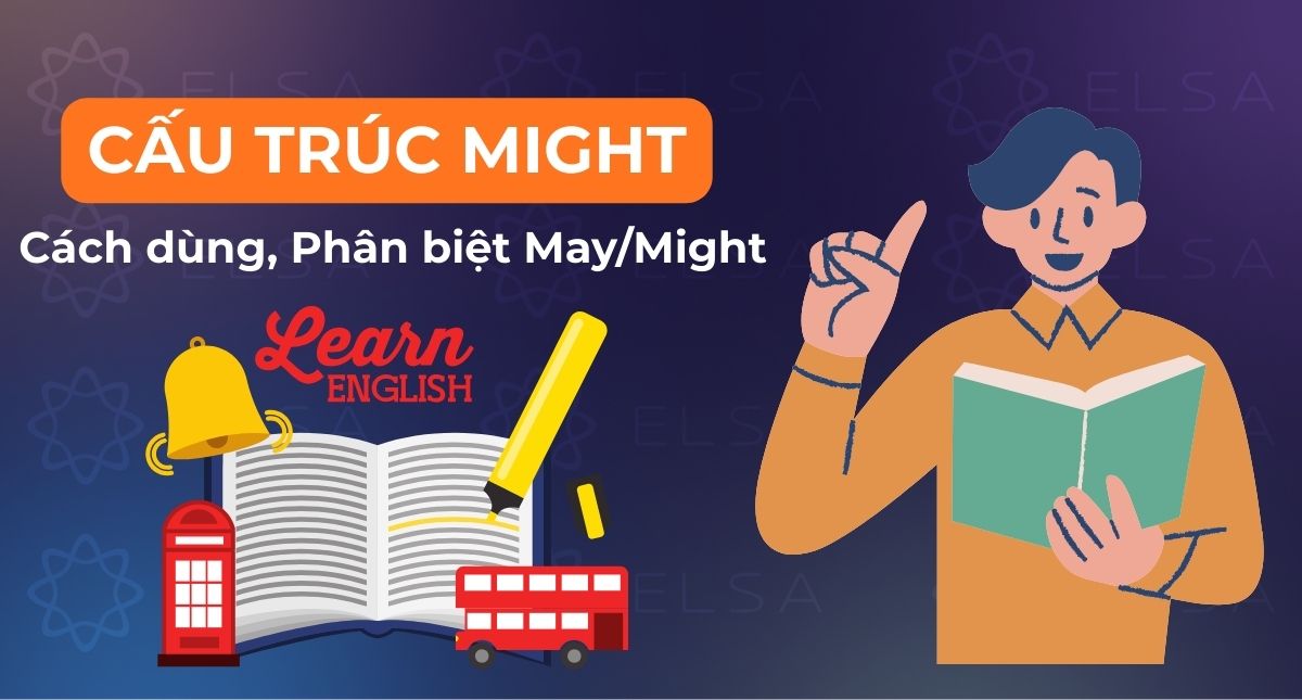 Cấu trúc Might là gì? Cách dùng, Phân biệt May/Might & Bài tập